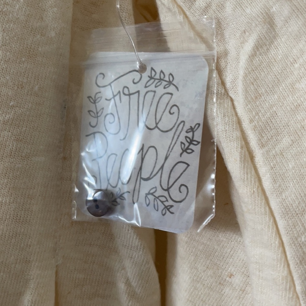 FREE PEOPLE Ivory Longsleeve Dress – NWT | S - Picture 6 of 8